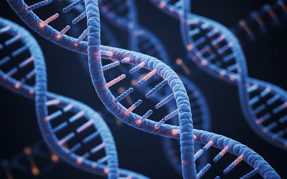 DNA Strand Scientific Structure Genome Genetics