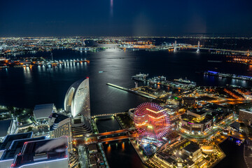 A very colorful and wonderful night in Yokohama