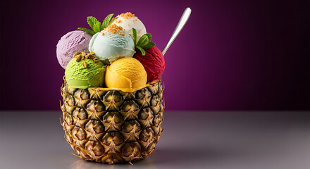 Delicious icecream picture