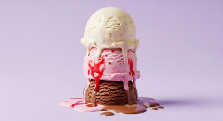 Delicious icecream picture