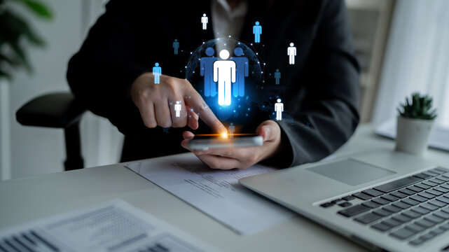 A concept of global leadership and network influence. A central team or individual connects with a professional network distributed across the world map, representing worldwide reach. Fermion - Powered by Adobe