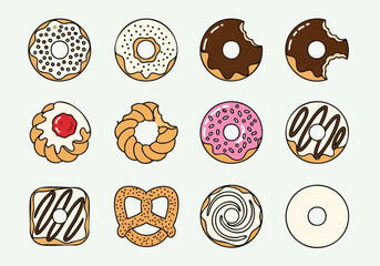 Delicious Donuts A Sweet Collection of Treats and Doughnut Delights