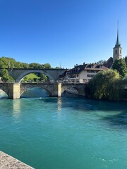 Fototapeta premium Bern along the Aare