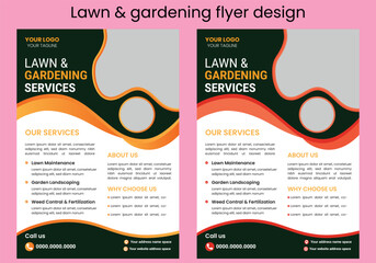 This editable social media flyer template enhances your garden services' online presence. It is perfect for promoting landscaping, lawn care, and outdoor design services across various platforms.