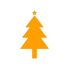 	
Christmas Tree Silhouette with Star 星付きクリスマスツリーのシルエットイラスト	
