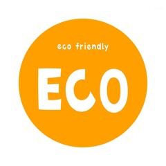 Eco Friendly Typography / 「ECO」エコフレンドリーのタイポグラフィロゴデザイン
