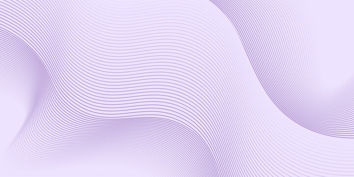 Abstract background with lines and waves. Medium banner size. Element for design. vector eps10 - Powered by Adobe