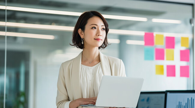 働く日本人女性・女性活躍のイメージ