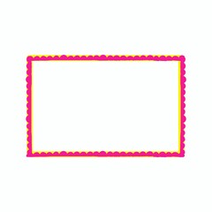 pink photo frame