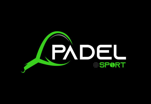 Padel  sport logo great for clubs, courts, padel shops, etc.

