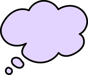 Abstract Blob Shape bubble speech