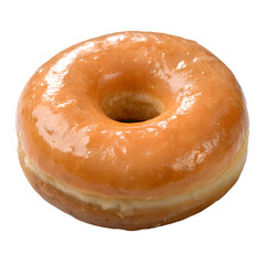 Donut isolated on white background