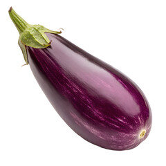 Eggplant isolated on white background