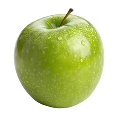Green apple isolated on white background