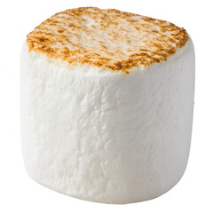 Marshmallow isolated on white background