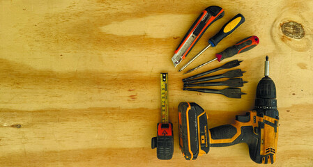 construction, diy, drill, drill bits, equipment, equipment., hammer, hand tools, hardware, ideal for home improvement concepts, industrial, industry, manual tools, power tool, repair, screwdrivers