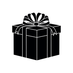 gift box vector isolated on white background