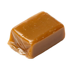 Toffee isolated on white background