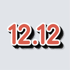 1212 Sale Promotion Announcement Graphic.