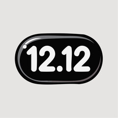 1212 Sale Promotion Badge for Online Shopping 1.