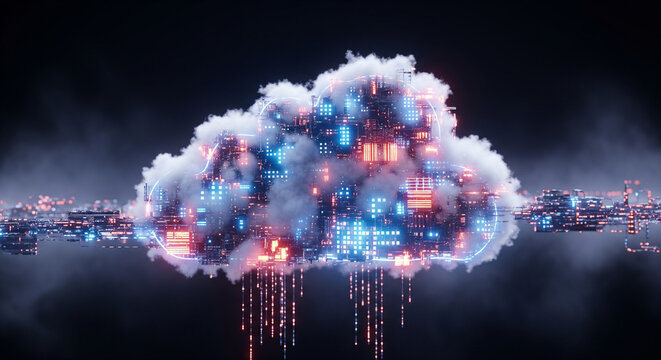 Cloud Computing Data Network Shaping a Smart Digital City of the Future