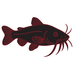 Catfish Silhouette