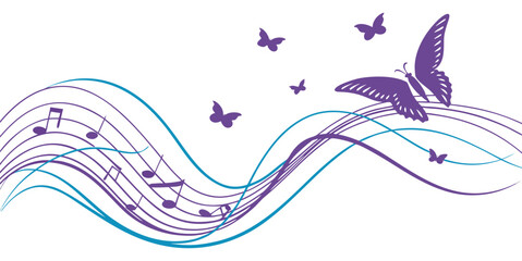 vector illustration of a butterfly © waseem