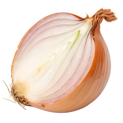 Onion isolated on white background