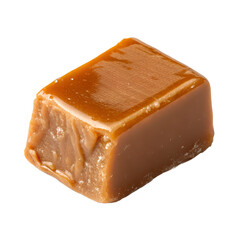 Toffee isolated on white background