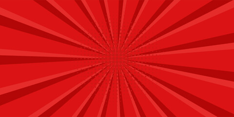 Comic background with red color © Eka