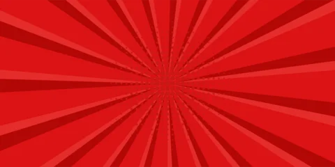 Keuken foto achterwand Pop Art Comic background with red color  © Eka