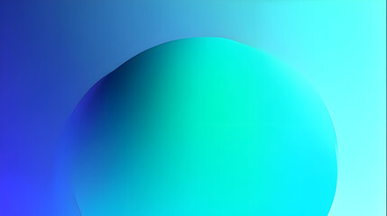 Gradient Sphere Blue