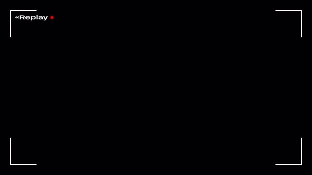 Video replay options or indicating a video has ended with alpha channel transparent. Perfect for video editing projects, Ideal for presentations and social media.