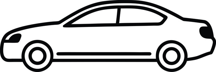 Drive Through Service Line Art Transparent Background