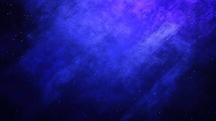 Fototapeta premium Vibrant cosmic nebula with glowing stars and ethereal blue purple gradient, perfect for science fiction, fantasy, or abstract backgrounds