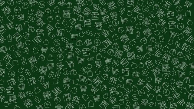 A continuous pattern featuring small handgun outlines on a dark green textured background, suitable for design projects, fabrics, wallpapers, or digital backgrounds.