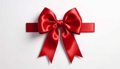 Red Ribbon Bow Gift