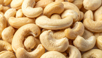 Cashew Nuts Close Up