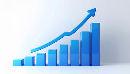 Growth Chart with Arrow