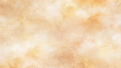 Obraz premium Warm textured watercolor background with soft golden and beige hues, perfect for elegant design projects and creating a calming atmosphere.