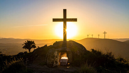 Easter Sunrise at Calvary