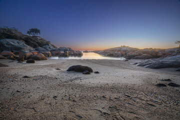 sunrise in the beach