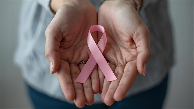 Closeup of a mother's hand gently holding her newborn baby's tiny fingers, a symbol of family love and care