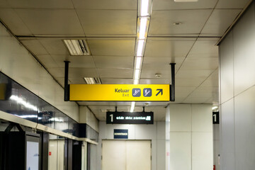 Well Placed Exit Signage