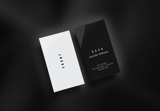 Business Card Mockup Layout