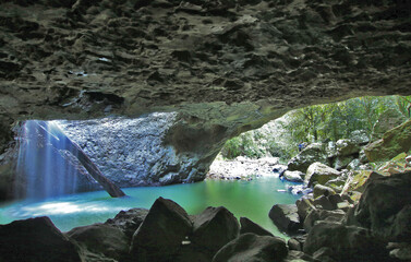 Natural Bridge at Lamington National Park, Gold Coast, Queensland, Australia