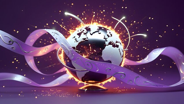 two owls in the night