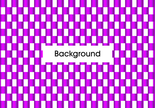Abstract Geometric 3D Woven Checkerboard Background
