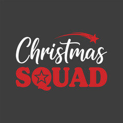 Christmas squad matching family holiday t shirt