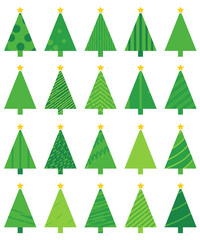 Stylized Xmas Tree Graphics